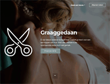 Tablet Screenshot of hairstyling-graaggedaan.nl